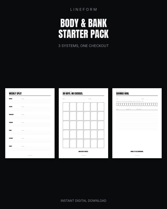 Body & Bank Starter Pack