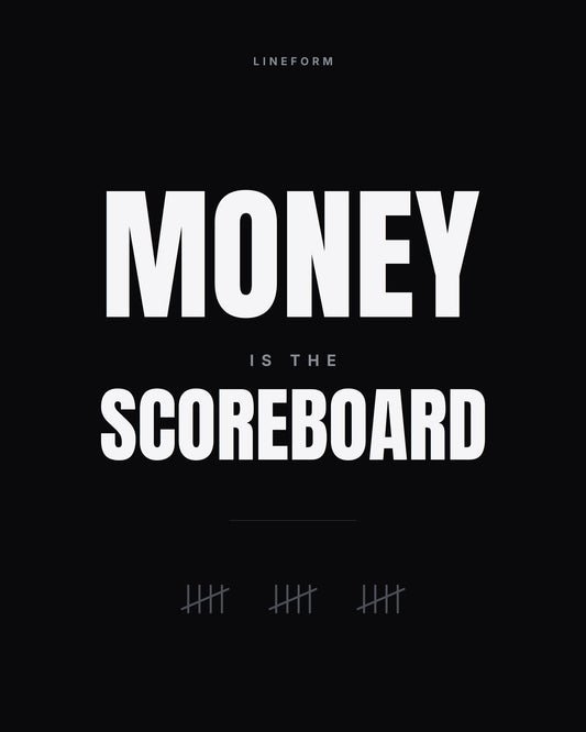 The Scoreboard | Money Goals Print